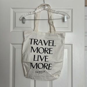 Goelia White Tote Bag